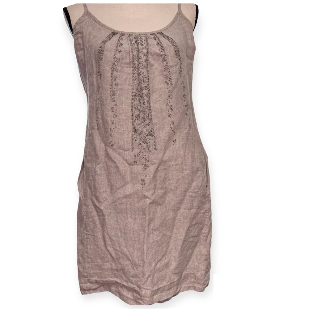 Eileen Fisher Natural Organic linen cami dress